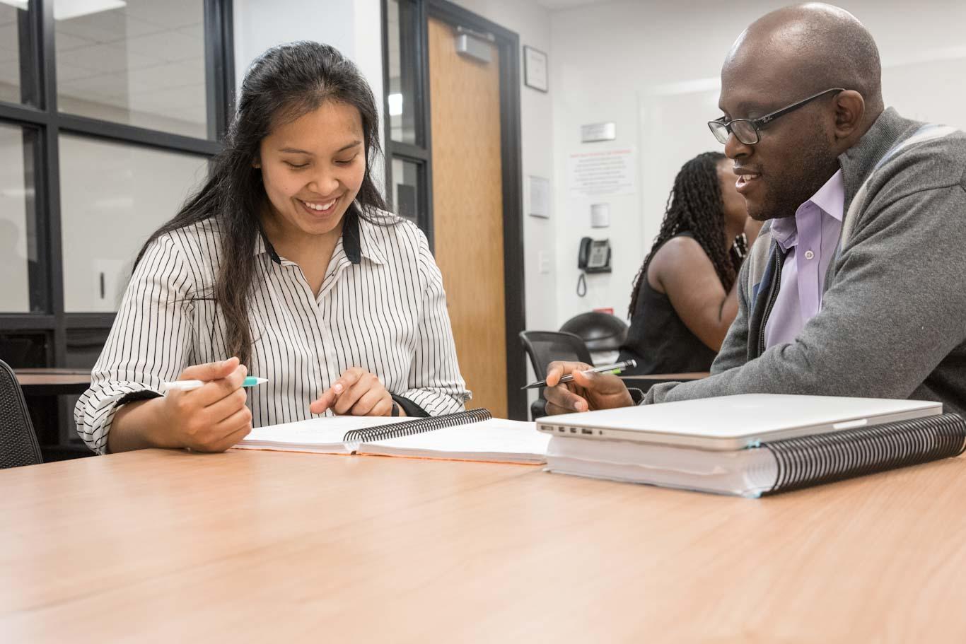 MERP students studying